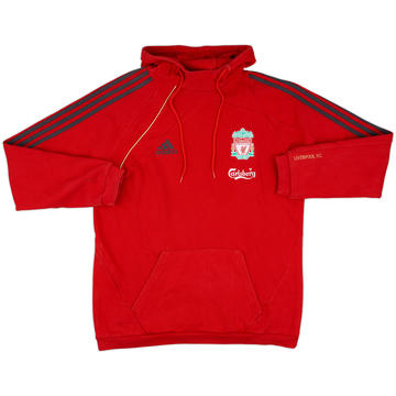 2009-10 Liverpool adidas Sweat à capuche - 8/10 - (L)