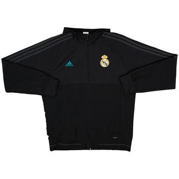 2017-18 Real Madrid adidas Veste de survêtement à capuche - 7/10 - (L)