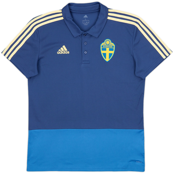 2017-18 Sweden adidas Polo - 10/10 - (L)