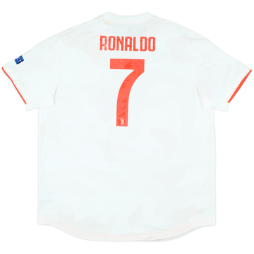 2019-20 Juventus Maillot Extérieur Authentique Ronaldo #7 (XXL)