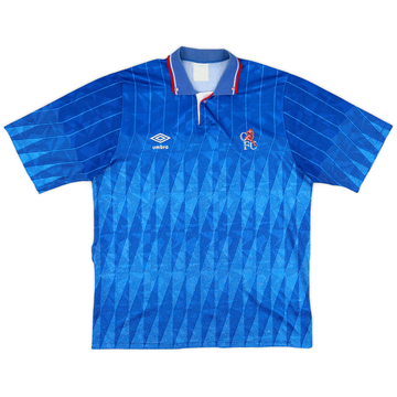 1989-91 Chelsea Maillot Domicile - 8/10 - (L)
