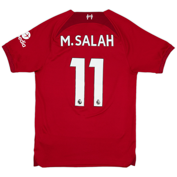 2022-23 Liverpool Maillot Domicile M.Salah #11 - 6/10 - (S)