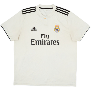 2018-19 Real Madrid Maillot Domicile - 5/10 - (XL)