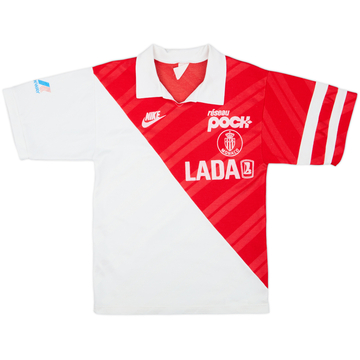 1989-90 Monaco Maillot Domicile - 8/10 - (S)