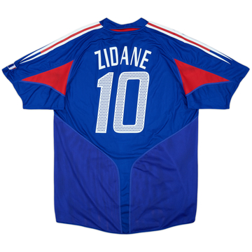 2004-06 France Maillot Domicile Zidane #10 - 8/10 - (L)