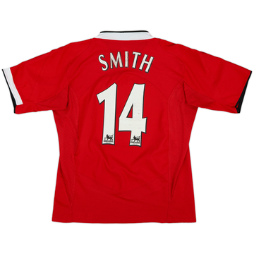 2004-06 Manchester United Maillot domicile Smith #14 - 5/10 - (M)