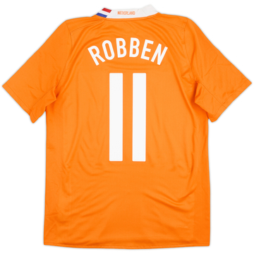 2008-10 Netherlands Maillot Domicile Robben #11 - 6/10 - (S)