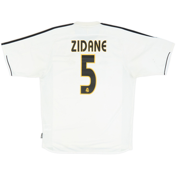 Maillot domicile Real Madrid 2003-04 Zidane #5 - 6/10 - (M)