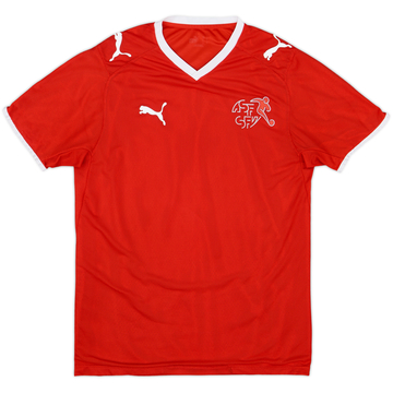 Maillot domicile Suisse 2008-10 - 8/10 - (S)