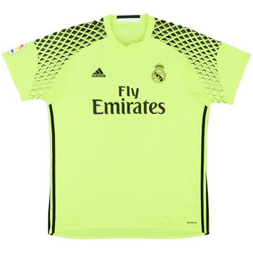 2016-17 Real Madrid Maillot MC Gardien - 5/10 - (XL)