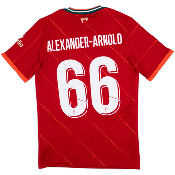 2021-22 Liverpool Maillot Domicile Alexander-Arnold #66 - 6/10 - (S)