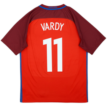 2016-17 England Maillot extérieur Vardy #11 - 8/10 - (M)