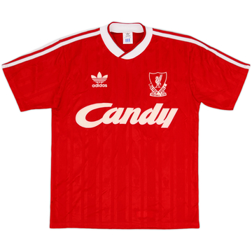 1988-89 Liverpool Maillot Domicile - 6/10 - (M)