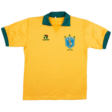 1990 Brazil Maillot Domicile - 8/10 - (M)