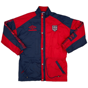 1993-95 England Umbro Parka de banc rembourrée - 9/10 - (XL)