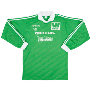 1980s adidas Ray Clemence Keeperskole Maillot GK - 8/10 - (XL)