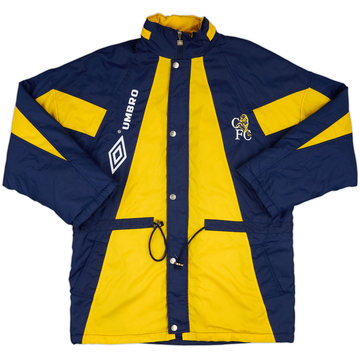 1992-93 Chelsea Umbro Manteau de banc matelassé - 8/10 - (L)