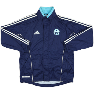 2000-01 Olympique Marseille adidas Veste de pluie à capuche - 6/10 - (S)