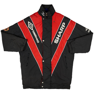 1992-93 Manchester United Umbro Parka rembourrée - 6/10 - (L)
