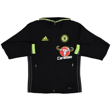 2016-17 Chelsea adidas Veste de survêtement à capuche - 6/10 - (S)