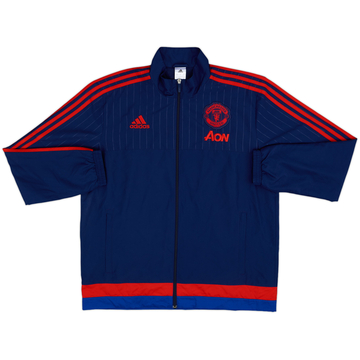 2015-16 Manchester United adidas Veste de survêtement - 10/10 - (L)