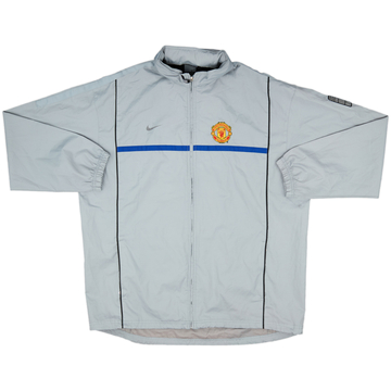 2002-03 Manchester United Nike Veste de survêtement à capuche - 6/10 - (XL)