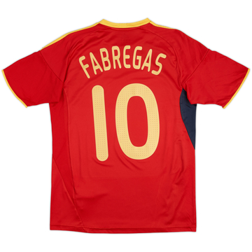2009 Espagne Maillot domicile Fabregas #10 - 8/10 - (XL.Boys)