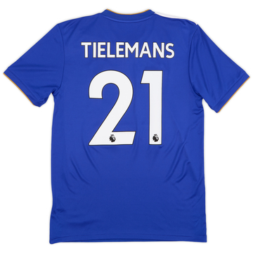 2018-19 Maillot domicile Leicester Tielemans #21 (S)
