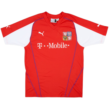 2004-05 République Tchèque Maillot domicile basique - 4/10 - (L)