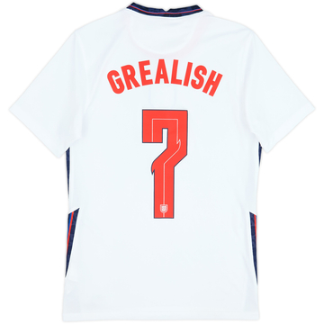 2020-22 England Maillot Domicile Grealish #7 - 8/10 - (S)