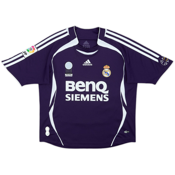 2006-07 Real Madrid Maillot Third - 8/10 - (S.Boys)