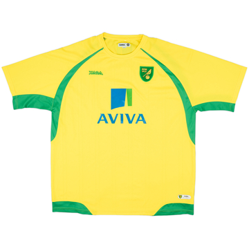 2010-11 Norwich Maillot Domicile - 9/10 - (XXL)