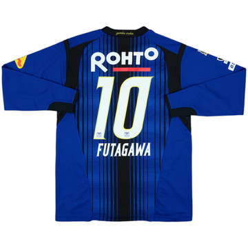 2011-12 Gamba Osaka Maillot Domicile ML Futagawa #10 - 6/10 - (M/L)