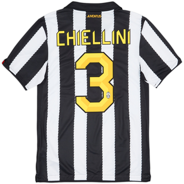 2010-11 Juventus Maillot domicile Chiellini #3 - 8/10 - (S)
