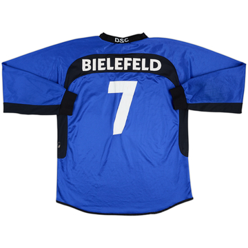 2002-03 Arminia Bielefeld Maillot de match Domicile ML #7