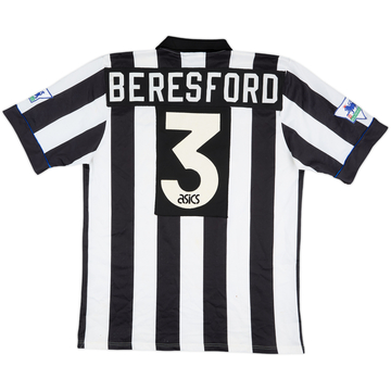 1993-95 Newcastle Maillot de match Domicile Beresford #3