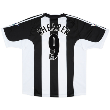 2001-03 Newcastle Maillot domicile version match Shearer #9