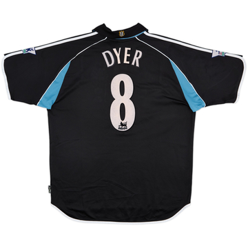 2000-01 Newcastle Maillot extérieur de match Dyer #8