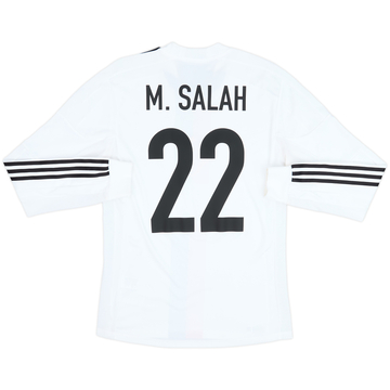 2012-13 FC Basel Maillot extérieur manches longues version joueur M.Salah #22 - 6/10 - (M)