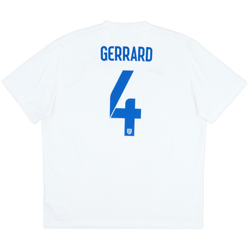 2014-15 Maillot domicile Angleterre Gerrard #4 - 7/10 - (XXL)