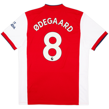 2021-22 Arsenal Maillot Domicile Odegaard #8 (L)