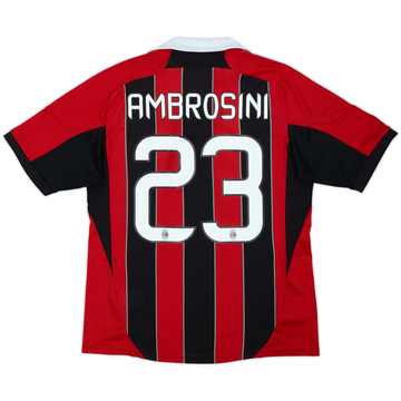 2012-13 AC Milan Maillot domicile Ambrosini #23 - 8/10 - (L)