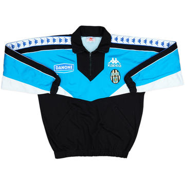 1994-95 Juventus Kappa Veste de survêtement col zippé 1/4 - 8/10 - (L)