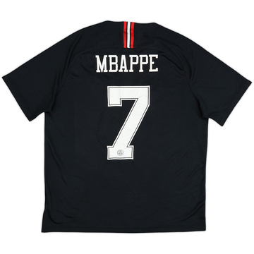 2018-19 Paris Saint-Germain Maillot Third/Domicile Mbappe #7 - 5/10 - (XL)