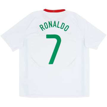 2008-10 Portugal Maillot extérieur Ronaldo #7 - 8/10 - (XL)