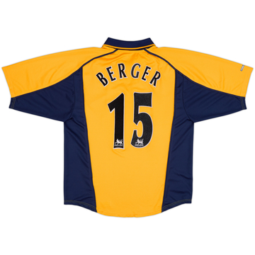 2000-02 Liverpool Maillot extérieur Berger #15 - 8/10 - (M)