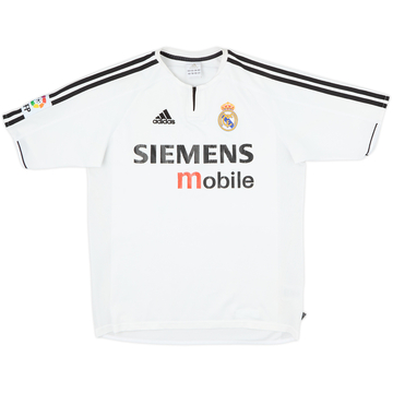 2003-04 Real Madrid Maillot Domicile - 5/10 - (XL Garçon)