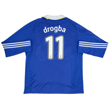 2008-09 Chelsea Maillot Domicile Manches Longues Drogba #11 - 8/10 - (XL)