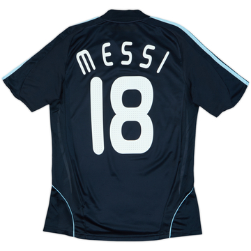 2007-09 Maillot extérieur Argentine Messi #18 - 9/10 - (S)
