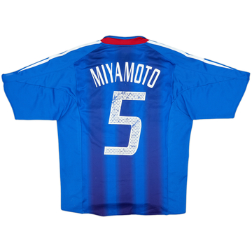 2004-06 Japan Maillot Domicile Miyamoto #5 - 5/10 - (S)